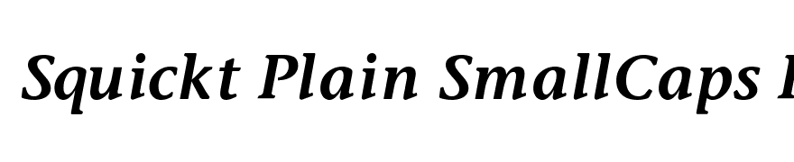 Stone Informal Semi Bold Italic