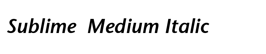 StoneSans SemiboldItalic