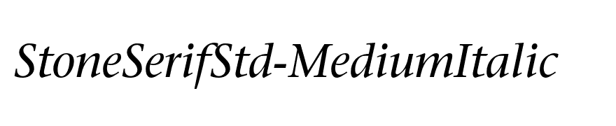 StoneSerifStd-MediumItalic