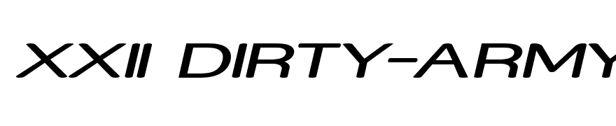 Street - Expanded Italic