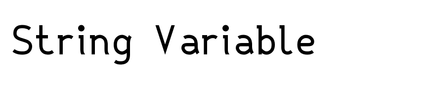 String Variable