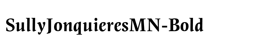 SullyJonquieresMN-Bold