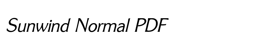 SunsetGothic-RegularItalic