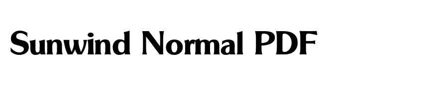 SunsetGothicDemi-Regular