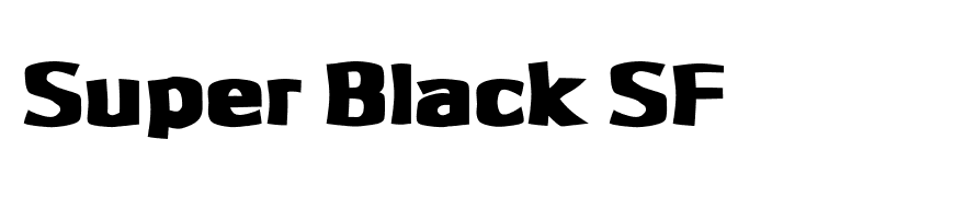 Super Black SF