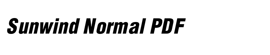 Switzerland Cond Black Italic