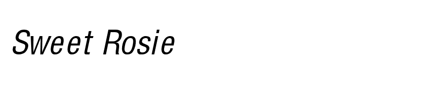 Switzerland Condensed Italic