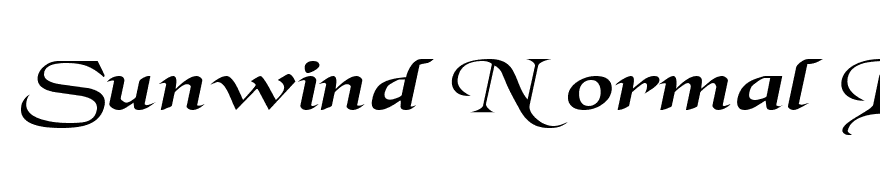 SwordsmanExtended Italic