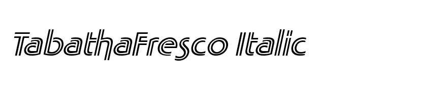 TabathaFresco Italic