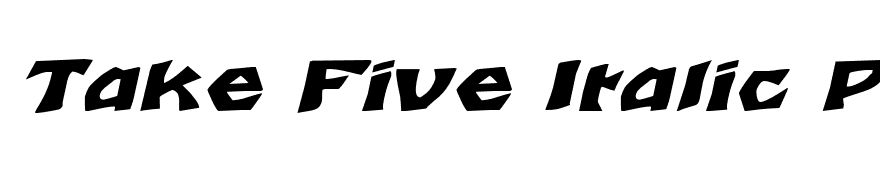 TalonExtended Italic