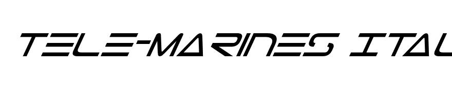 Tele-Marines Italic