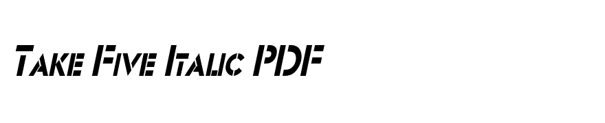 Templett S Condensed Italic