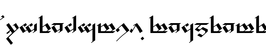 Tengwar Noldor