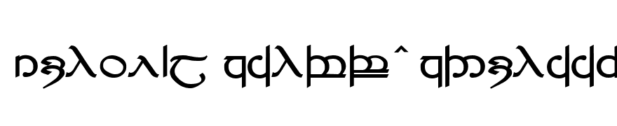 Tengwar ver. # 4