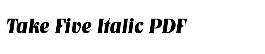 Tennessee Heavy SF Bold Italic