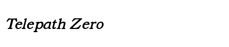 Text Serif Italic HPLHS