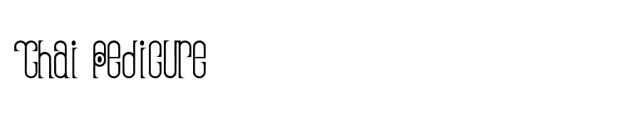 Thai Pedicure