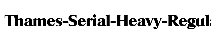 Thames-Serial-Heavy-Regular