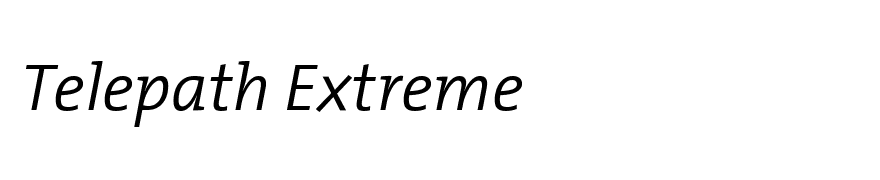 TheMix 4 SemiLight Italic