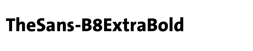 TheSans-B8ExtraBold