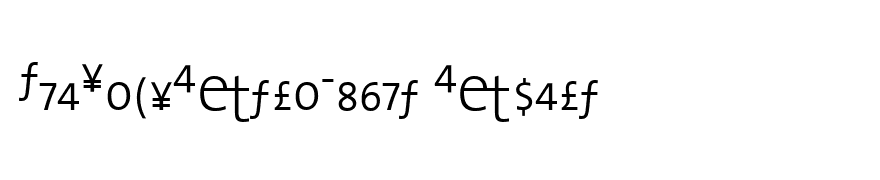 TheSansExtraLight Expert