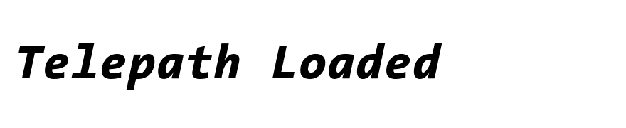 TheSansMono Extra Bold Italic