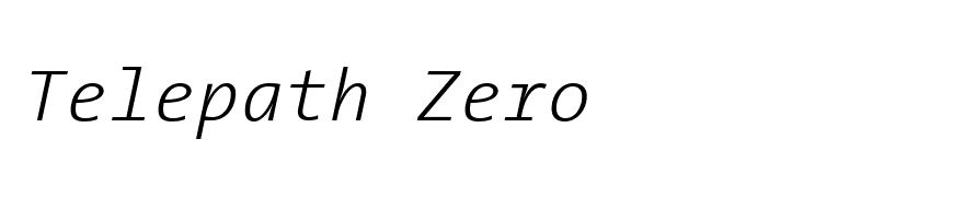 TheSansMono Light Italic