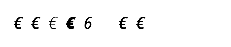 TheSansMonoConEuro Italic