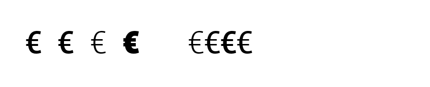 TheSansMonoConEuro Plain