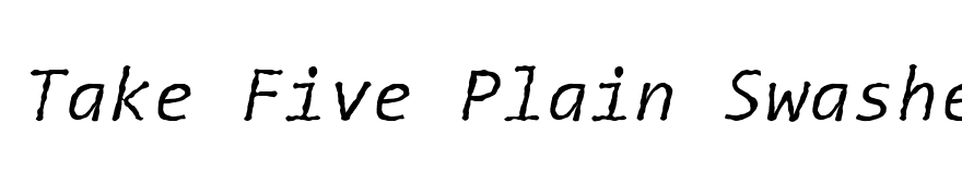 TheSansTypewriter Italic