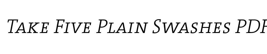 TheSerif Light Caps Italic