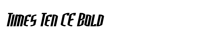 ThirdGeneration BoldItalic