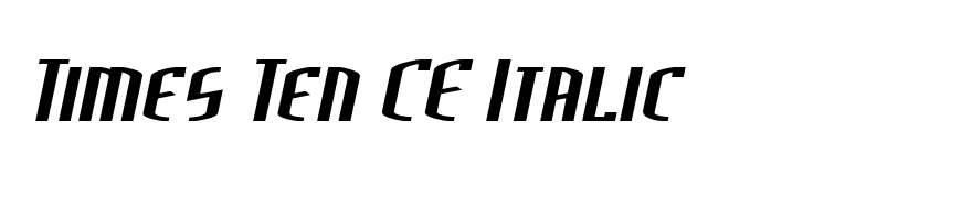 ThirdGenerationExtended Italic