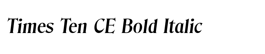 ThomasBecker Bold Italic