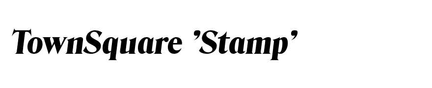 ThomasBecker-Heavy Italic