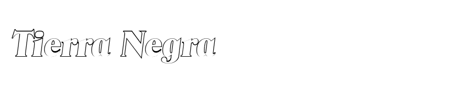 ThomasBeckerOutline-Black Italic