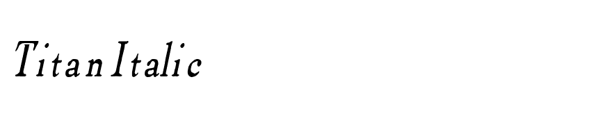 ThomasPaineCondensed Italic