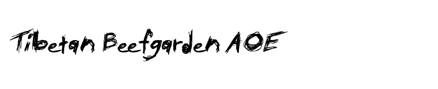 Tibetan Beefgarden AOE