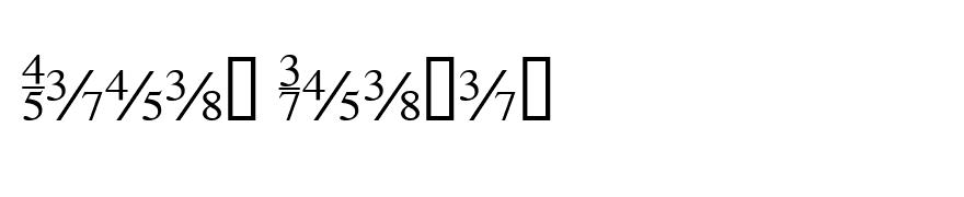 TiFractions