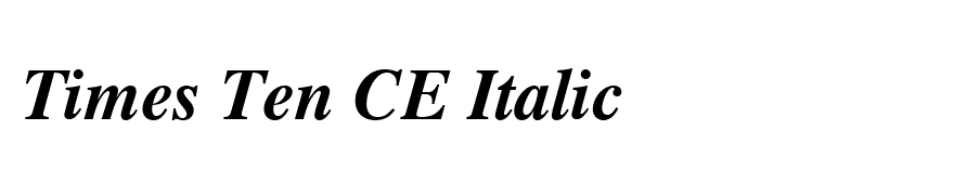 Times OsF Bold Italic
