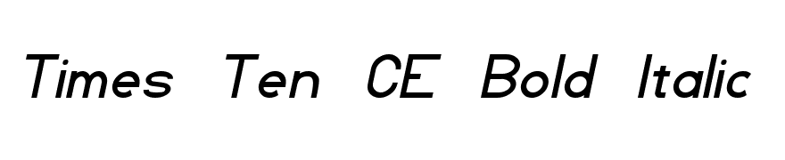 TL Sans Serif Italic