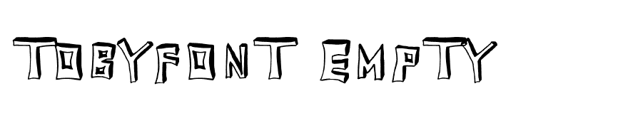 TobyFont Empty