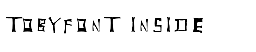 TobyFont Inside