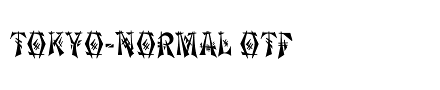 Tokyo-Normal OTF
