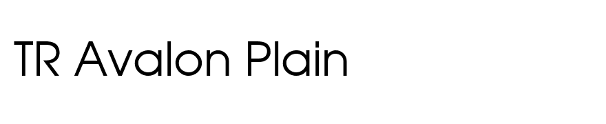 TR Avalon Plain