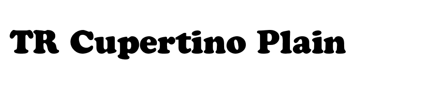 TR Cupertino Plain