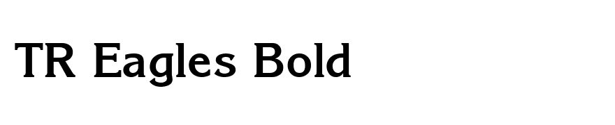 TR Eagles Bold