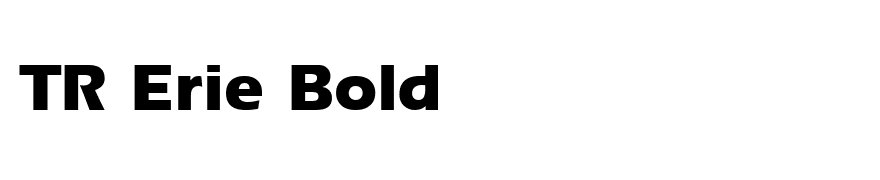 TR Erie Bold