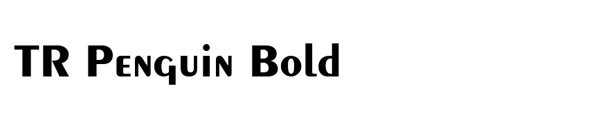 TR Penguin Bold
