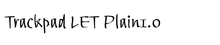 Trackpad LET Plain1.0